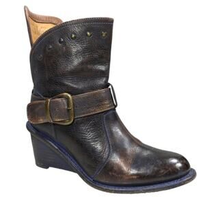 Bed Stu Benchmade Distressed Leather Boots GUC $285 Size 7   S3200
